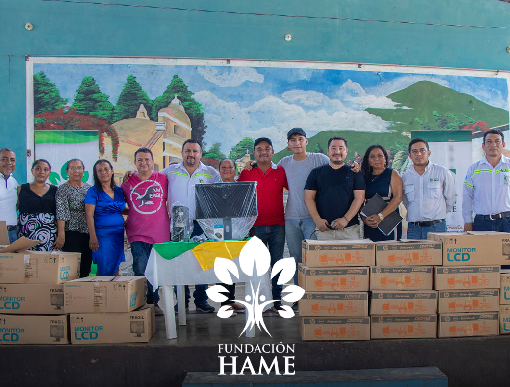 Fundación HAME computadoras San Marcos
